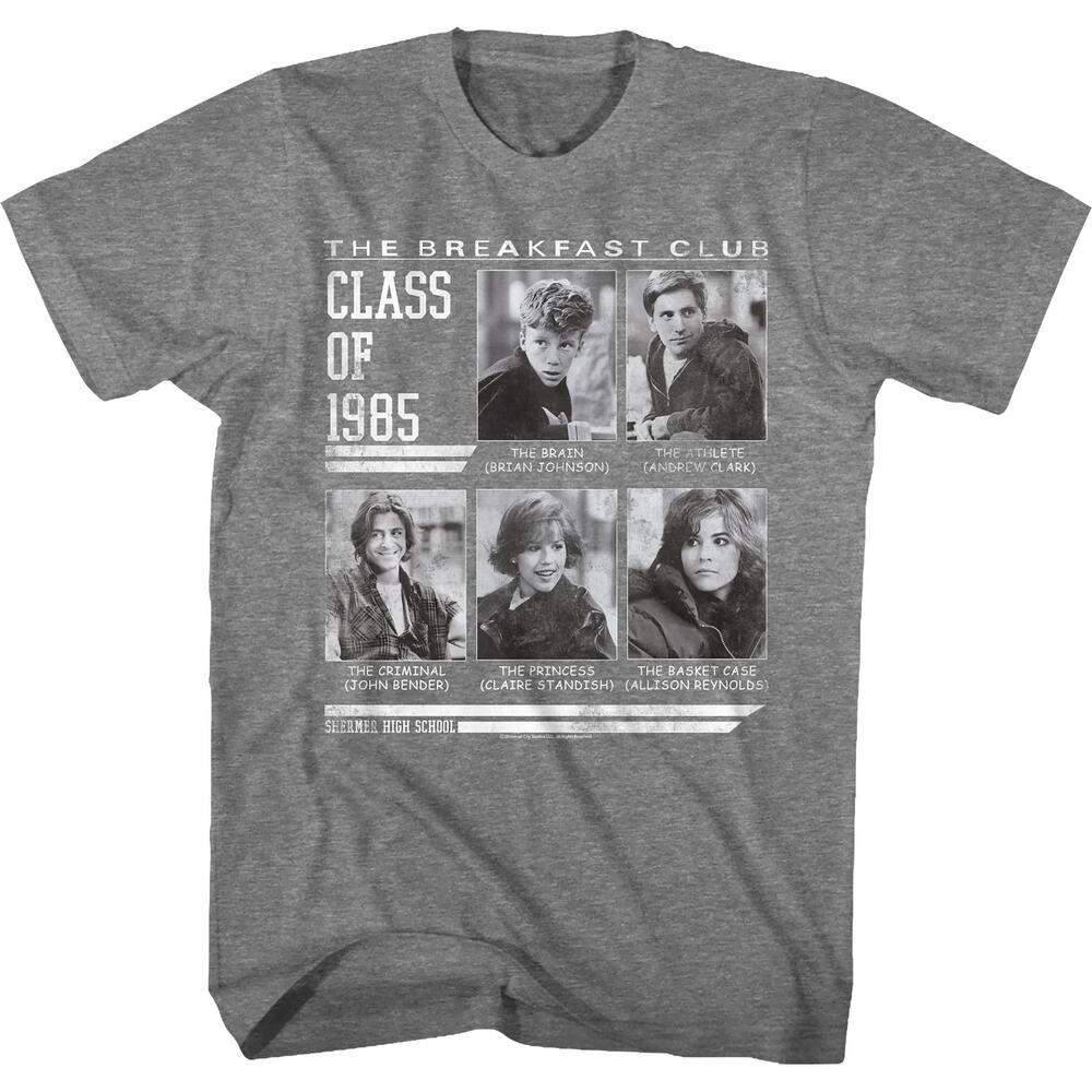 Yearbook Class Of 1985 Breakfast Club Tshirt